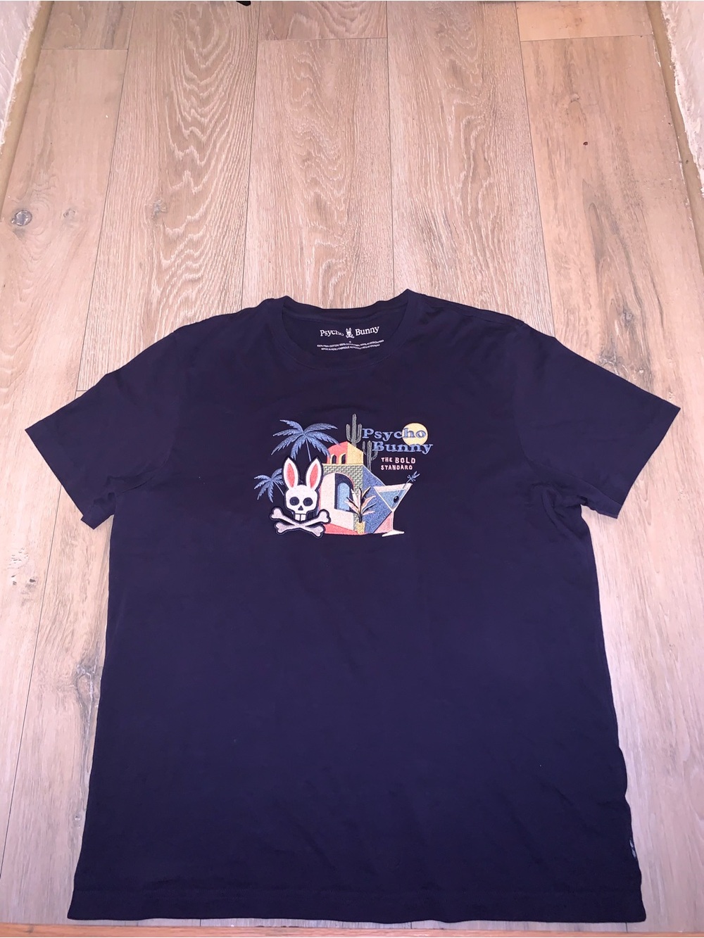 Psycho Bunny Shane Graphic Tee Size: (6)/(Large)